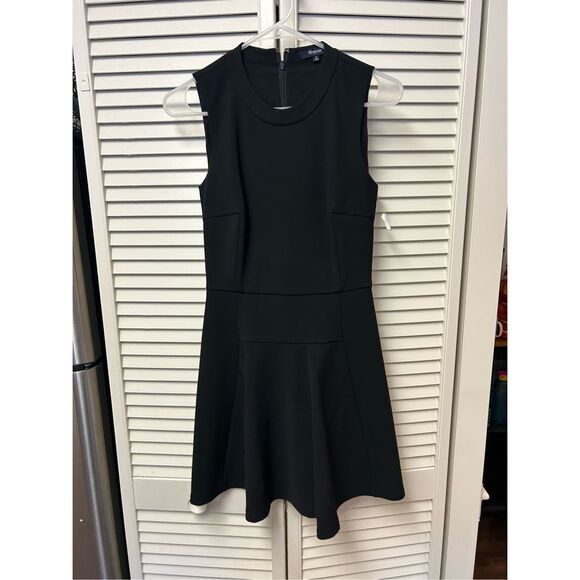 MADEWELL Anywhere Fit & Flare Black Sleeveless Dress, Sz 0, MSRP $148 - Picture 5 of 9